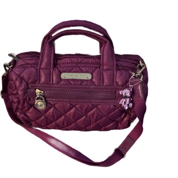 Michael Kors Handbags - Michael Kors Quilted Crossbody Bag in Vibrant Purple